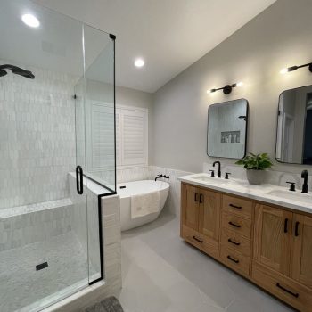 Shower Glass Enclosures & Mirrors - AllGlass Bath Inc. Upland CA